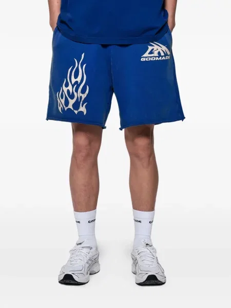 Pantaloni scurți Godmade albastru