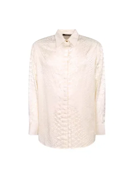 Koszula Roberto Cavalli casual biała