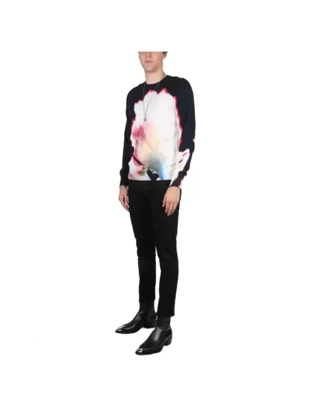 Jeansy Alexander Mcqueen czarne