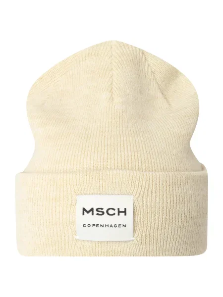 MSCH COPENHAGEN Sapka Mojo krém / fekete fehér