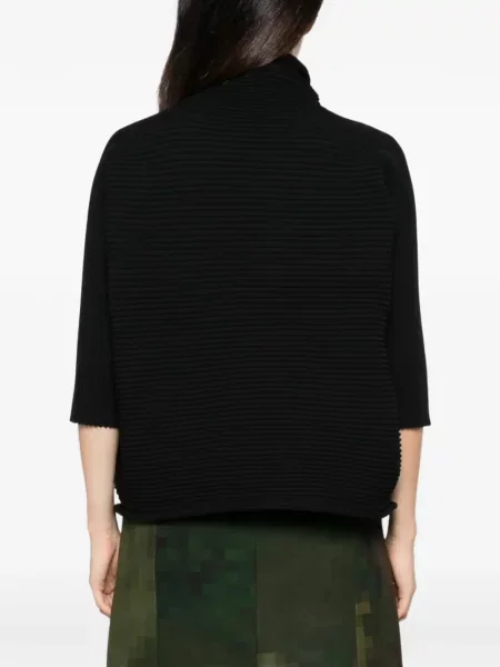 Τοπ Pleats Please Issey Miyake μαύρο