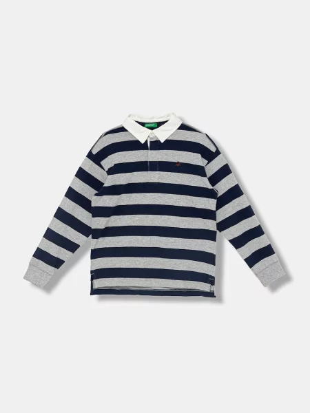 United Colors Of Benetton Polo majica Pisana siva