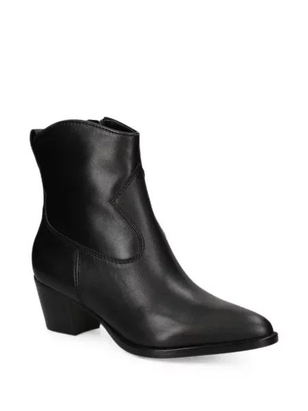 Μποτάκια αστραγάλου Lauren Ralph Lauren μαύρο