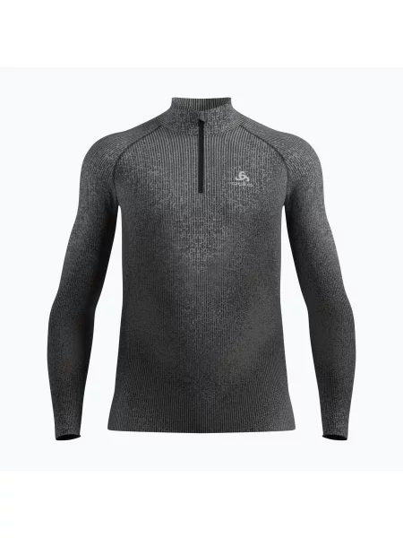 Tricou termic cu mânecă lungă pentru bărbați ODLO Performance Warm Blackcomb Bl Top Turtle Neck HZ black negru