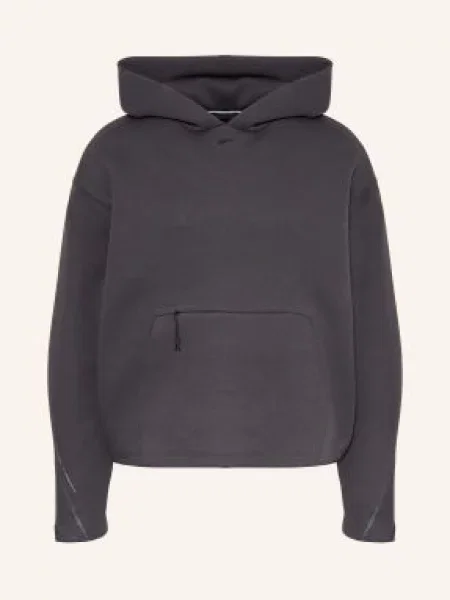 Nike Oversized Mikina S Kapucí Sportswear Tech tmavě šedá