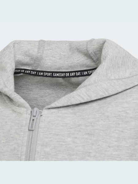 Детский свитер Adidas серый