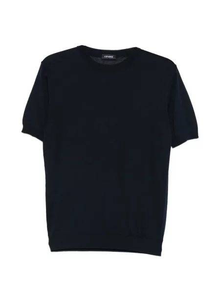 Tricou Cenere Gb cu decolteu rotund albastru