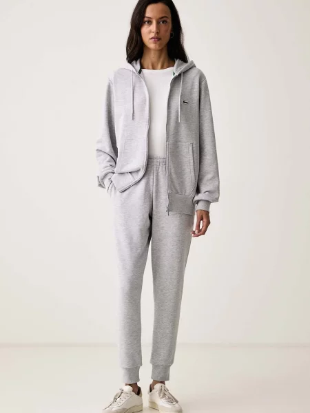 Lacoste komplet trenirke z bombažem siva