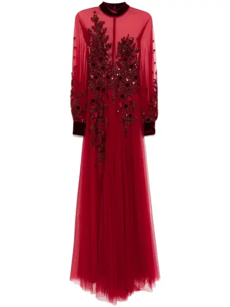 Rochie Saiid Kobeisy de costum roșu