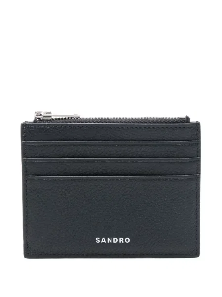 Kožni novčanik Sandro plava