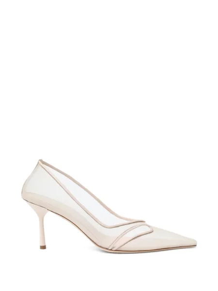 Pantofi cu toc Christopher Esber roz