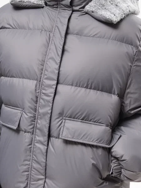 Пуховик Panicale Cashmere серый