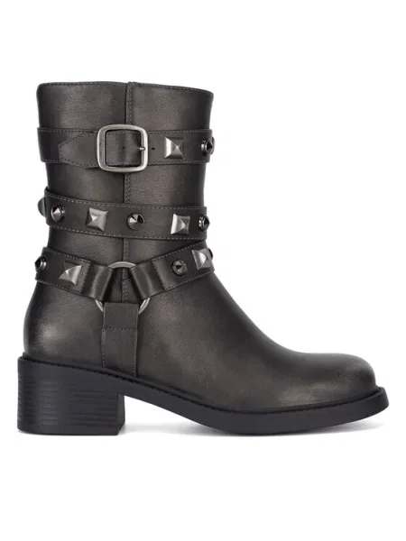 Botine JENNY argintiu