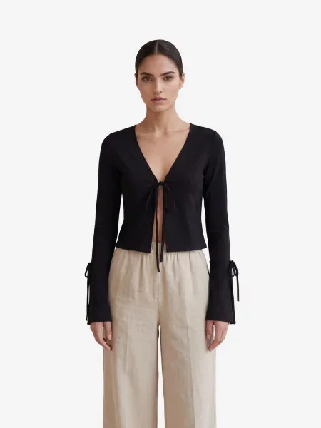 My fashion Blúz fekete