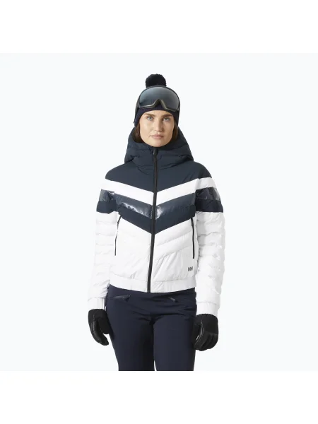 Geacă de schi pentru femei Helly Hansen Imperial Short Puffy navy