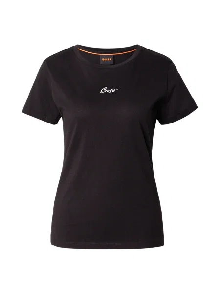 BOSS Tricou C_Elove negru alb