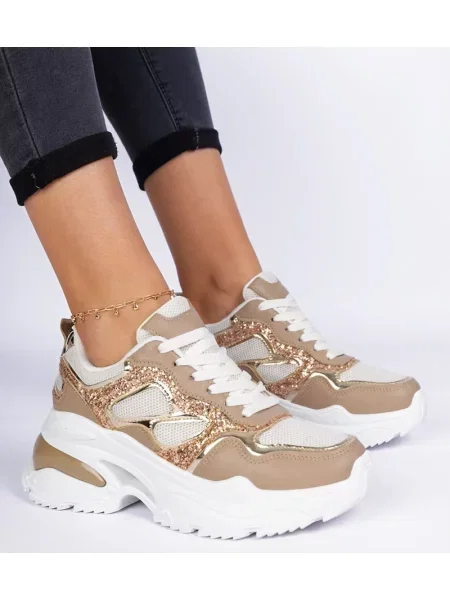 Sneakerși D/ceo maro