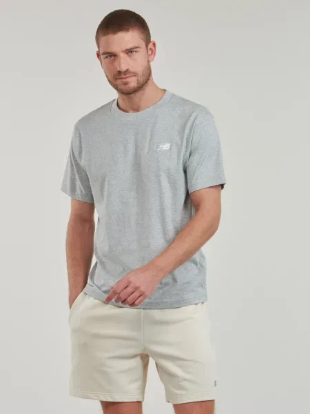 Jersey póló New Balance szürke
