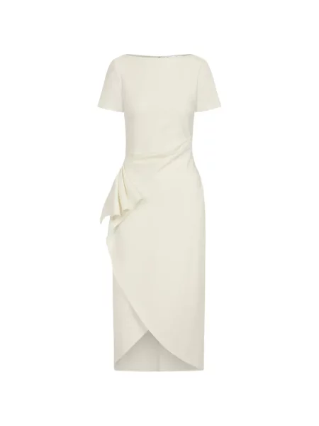 Rochie Oscar De La Renta de lână drapată