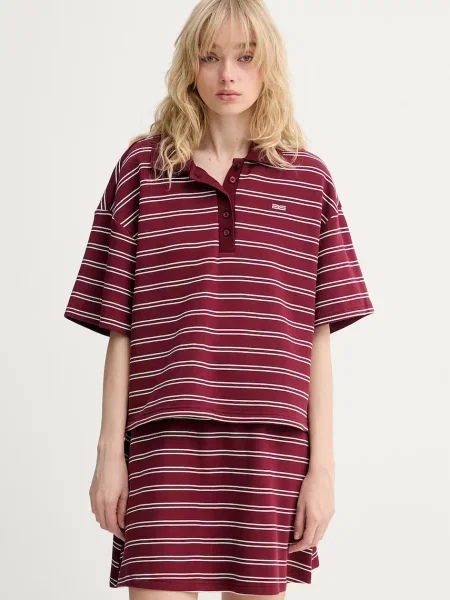 Gestuz polo GZpilova bordowa