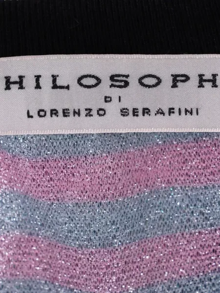 Ριγέ μπλούζα Philosophy Di Lorenzo Serafini μπλε