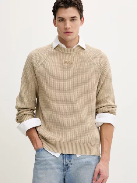 HUGO pulover de Swayne bej