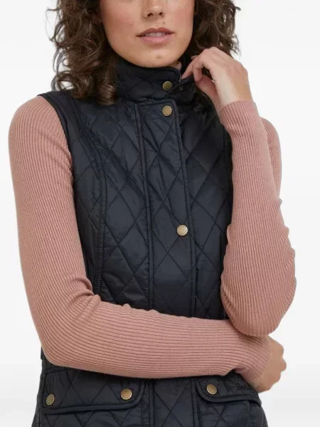 Vestă Barbour negru