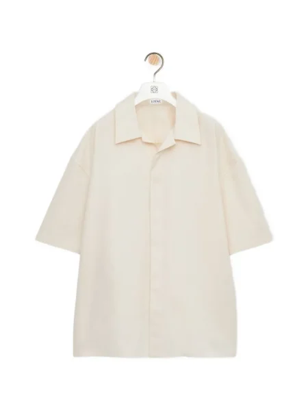 Къс риза Loewe бяло