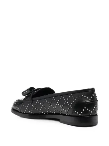 Pantofi loafer Ferragamo cu funde negru