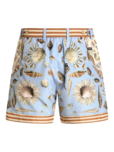 Pantaloni scurți Dolce & Gabbana cu imagine albastru