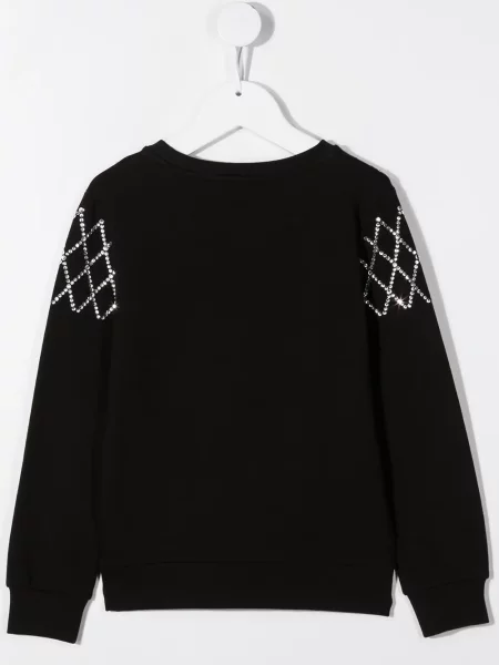 Bluza dziecięca Philipp Plein czarna