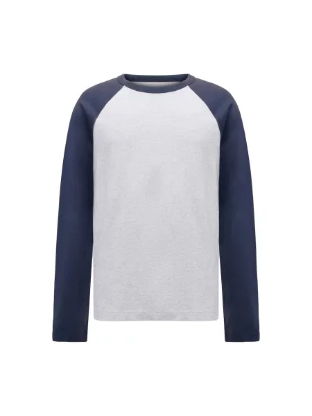 GAP Tricou bleumarin / amestecat gri
