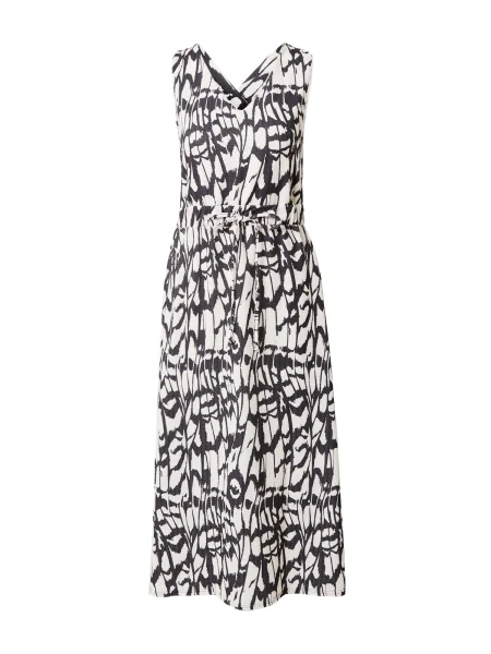 Warehouse Rochie negru alb