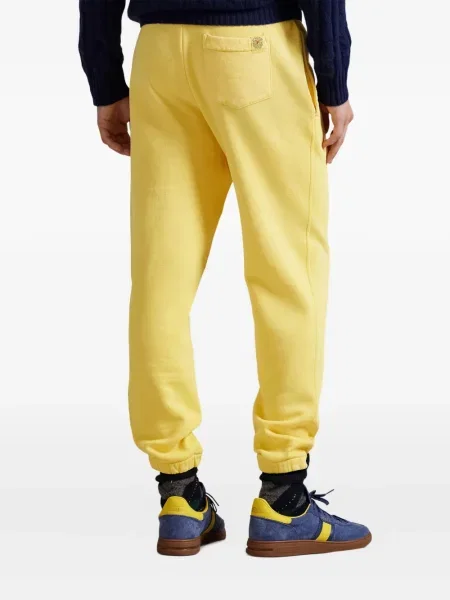 Μικρός κασκέτο Polo Ralph Lauren με χαμηλή μέση υφαίνω διαγωνίως πράσινο
