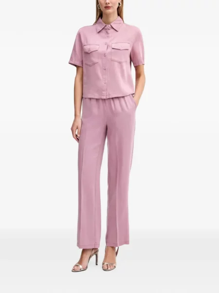 Pantaloni Silvian Heach roz