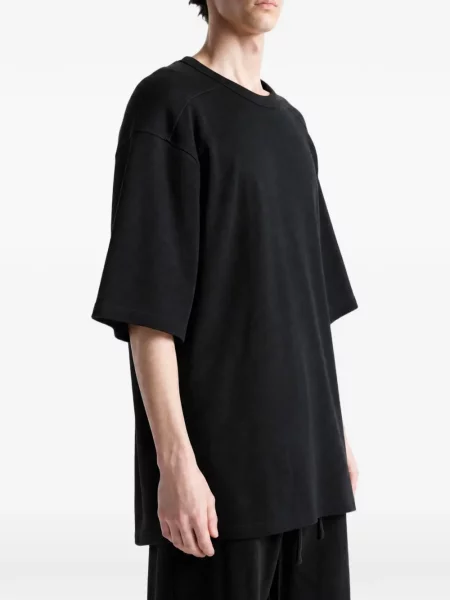 Tricou Rick Owens cu decolteu rotund negru