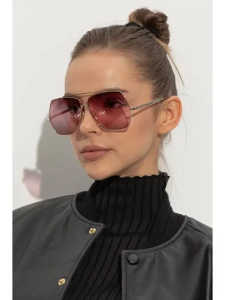 Sluneční brýle Chloé Eyewear zlaté