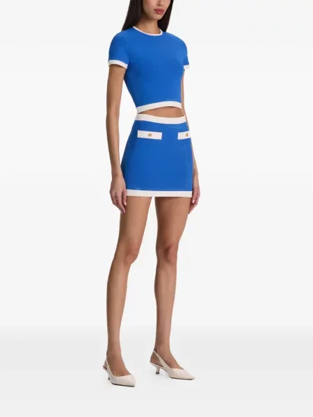 Decupat pulover Alice + Olivia albastru
