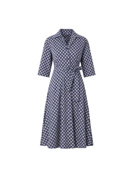 Podróż sukienka Weekend Max Mara niebieska