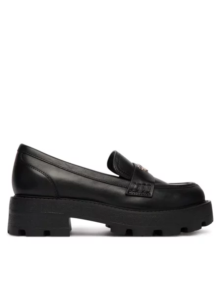 Loafersy Guess czarne