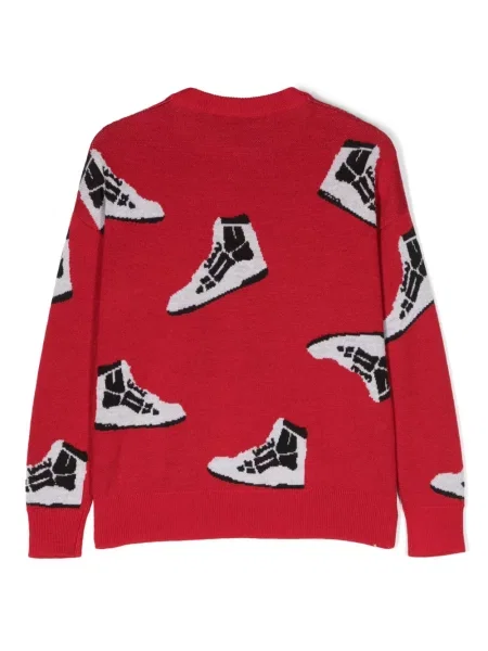 Sweter dziecięcy Amiri czerwony