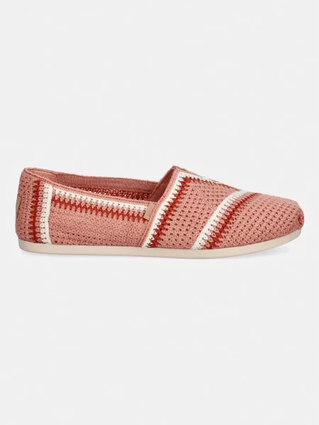 Toms espadrilles női ALPARGATA CLASSIC rózsaszín