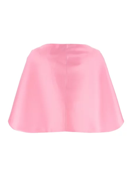Krótka kurtka Alberta Ferretti różowa