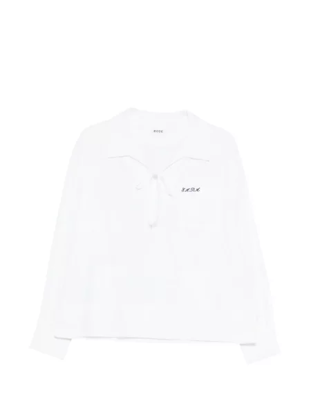 Дълго риза Bode бяло