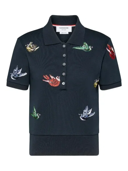 Polo Thom Browne albastru
