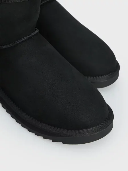 Замшевые сапоги Prpy черные