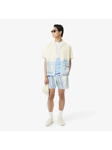 Lacoste T-Shirt Z Nadrukiem biały