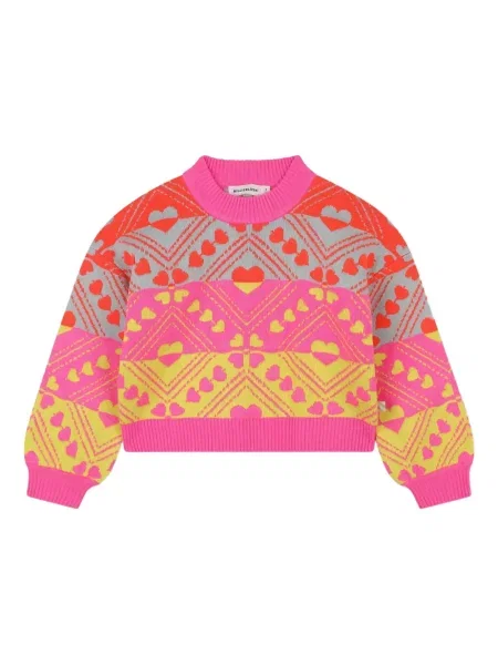 Sweter dziecięcy Billieblush różowy