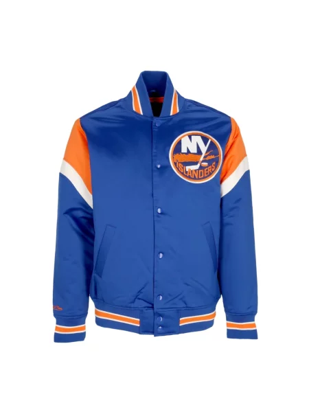 Kurtka bomber Mitchell & Ness niebieski