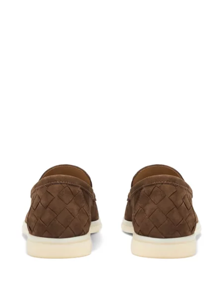 Szarvasbőr loafer Scarosso barna